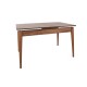 Extendable Dining Table Sigma - 993 Walnut
White Extendable Dining Table Sigma - 993 Walnut
White