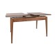 Extendable Dining Table Sigma - 993 Walnut
White Extendable Dining Table Sigma - 993 Walnut
White