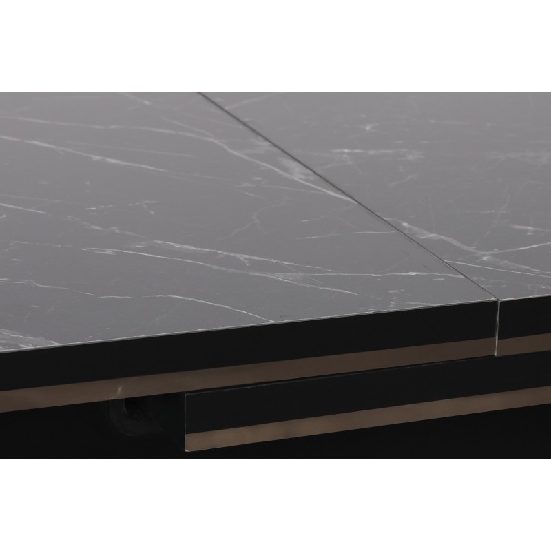 Extendable Dining Table Star - 983 Black
Silver