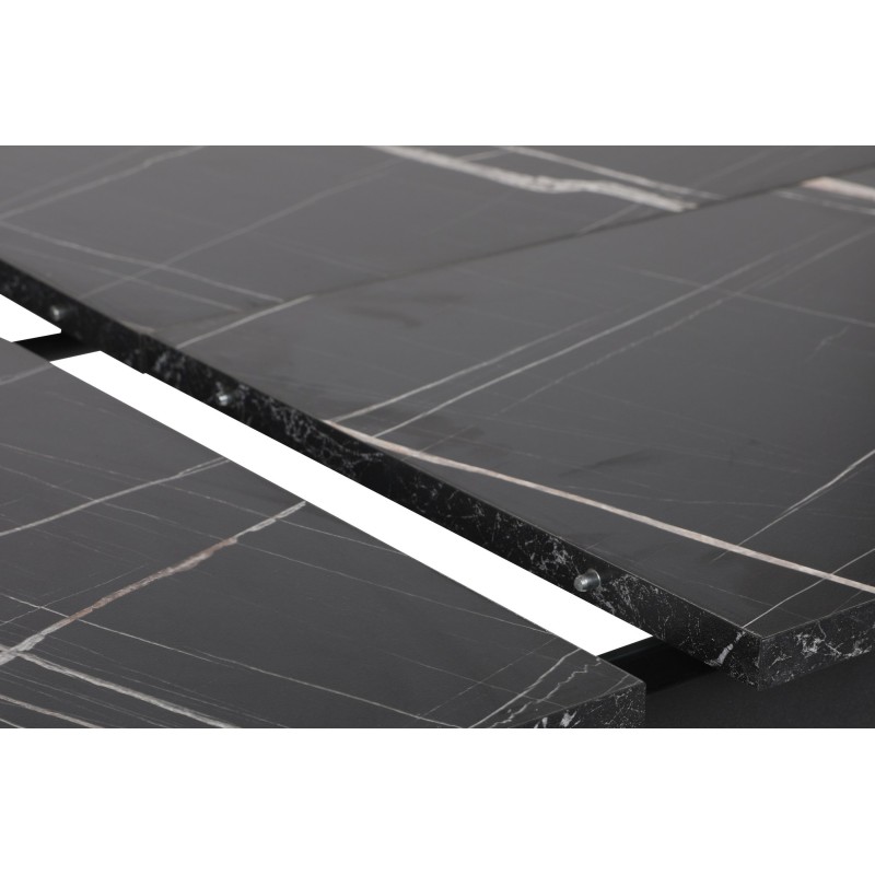 Extendable Dining Table Silva - 1012 Black