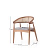 Chair Atlas - 4351 Oak
Light Blue