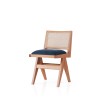 Chair Form - 4302 Oak 
Dark Bue