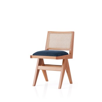 Chair Form - 4302 Oak 
Dark Bue