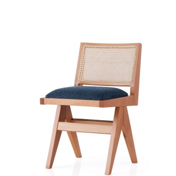 Chair Form - 4302 Oak 
Dark Bue