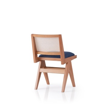 Chair Form - 4302 Oak 
Dark Bue