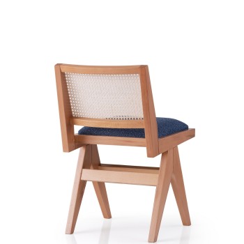 Chair Form - 4302 Oak 
Dark Bue