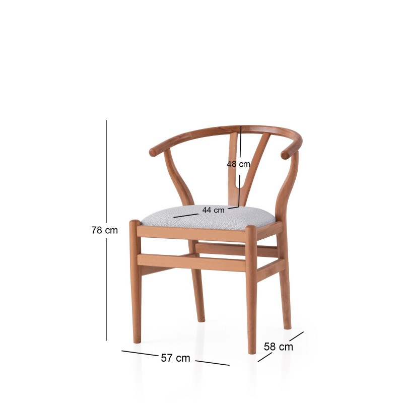 Chair Magma - 4403 Oak
Cream