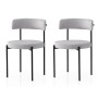 Chair Set (2 Pieces) Gını - 4001 V2 Black
Grey