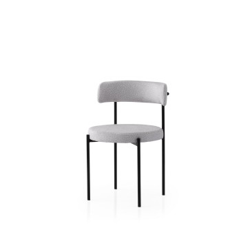 Chair Set (2 Pieces) Gını - 4001 V2 Black
Grey