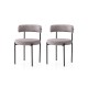 Chair Set (2 Pieces) Gını - 4006 V2 Black
Grey