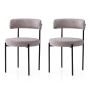 Chair Set (2 Pieces) Gını - 4006 V2 Black
Grey