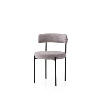 Chair Set (2 Pieces) Gını - 4006 V2 Black
Grey