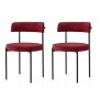 Chair Set (2 Pieces) Gını - 4009 V2 Black
Red