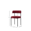 Chair Set (2 Pieces) Gını - 4009 V2 Black
Red