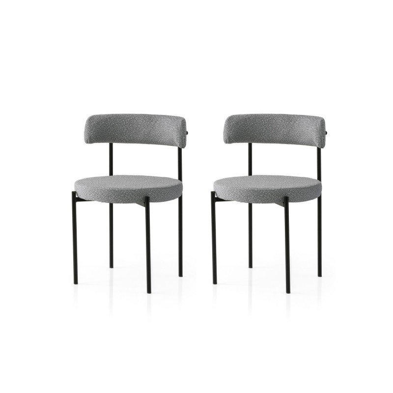 Chair Set (2 Pieces) Gını - 4012 V2 Black
Dark Grey