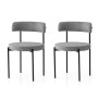 Chair Set (2 Pieces) Gını - 4012 V2 Black
Dark Grey
