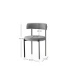 Chair Set (2 Pieces) Gını - 4012 V2 Black
Dark Grey