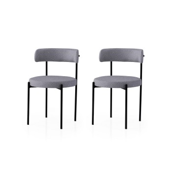 Chair Set (2 Pieces) Gını - 4013 V2 Black
Dark Grey