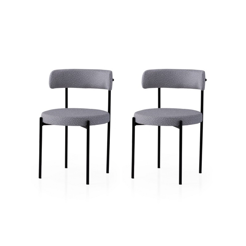 Chair Set (2 Pieces) Gını - 4013 V2 Black
Dark Grey
