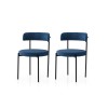 Chair Set (2 Pieces) Gını - 4014 V2 Black
Dark Blue