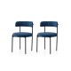 Chair Set (2 Pieces) Gını - 4014 V2 Black
Dark Blue