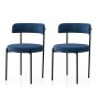Chair Set (2 Pieces) Gını - 4014 V2 Black
Dark Blue