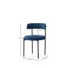 Chair Set (2 Pieces) Gını - 4014 V2 Black
Dark Blue