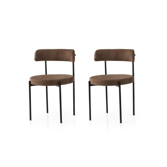 Chair Set (2 Pieces) Gını - 4019 V2 Black
Brown Chair Set (2 Pieces) Gını - 4019 V2 Black
Brown