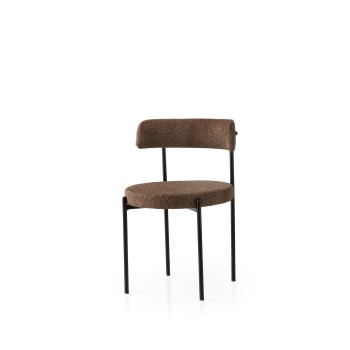 Chair Set (2 Pieces) Gını - 4019 V2 Black
Brown