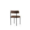 Chair Set (2 Pieces) Gını - 4019 V2 Black
Brown