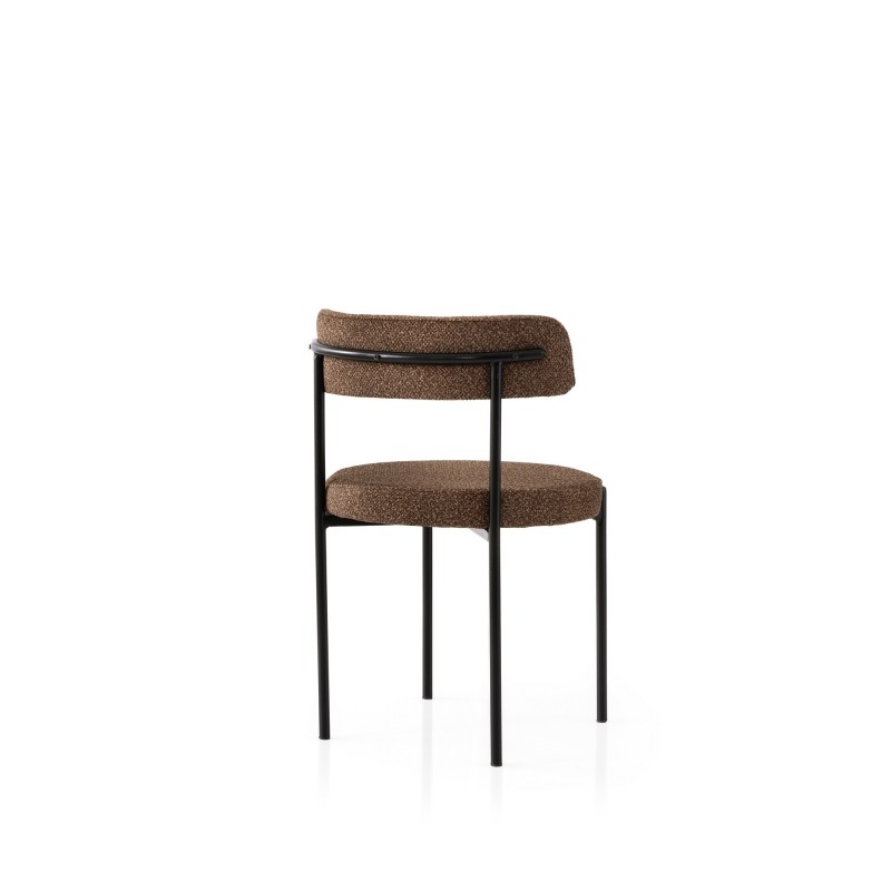 Chair Set (2 Pieces) Gını - 4019 V2 Black
Brown