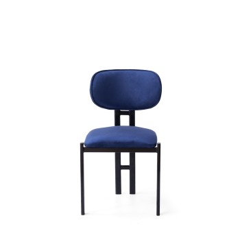 Chair Set (2 Pieces) Muriz - 4967 Navy Blue
Black