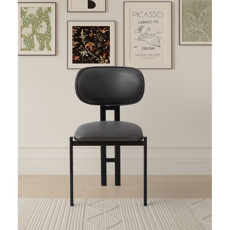 Chair Set (2 Pieces) Muriz - 4962 Anthracite
Black