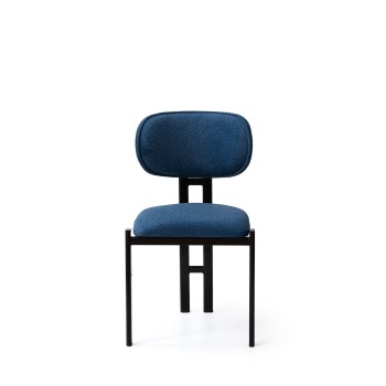 Chair Set (2 Pieces) Muriz - 4969 Navy Blue
Black