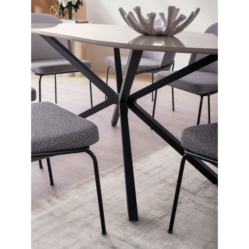 Dining Table Aura - 3011 Light Mocha