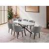 Dining Table Aura - 3013 Light Grey