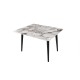Extendable Dining Table Dolunay - 1281 White
Marble