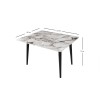 Extendable Dining Table Dolunay - 1281 White
Marble