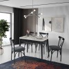 Extendable Dining Table Dolunay - 1281 White
Marble