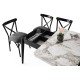 Extendable Dining Table Dolunay - 1281 White
Marble