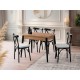 Extendable Dining Table Dolunay - 1284 Atlantic Pine