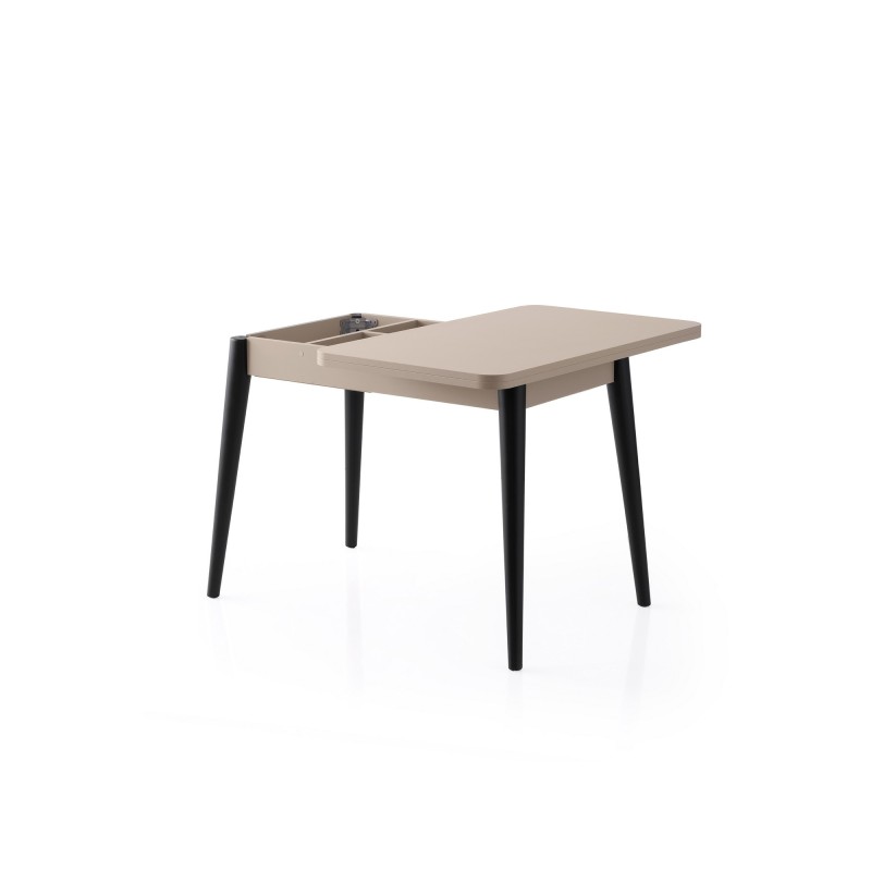 Extendable Dining Table Dolunay - 1285 Light Mocha