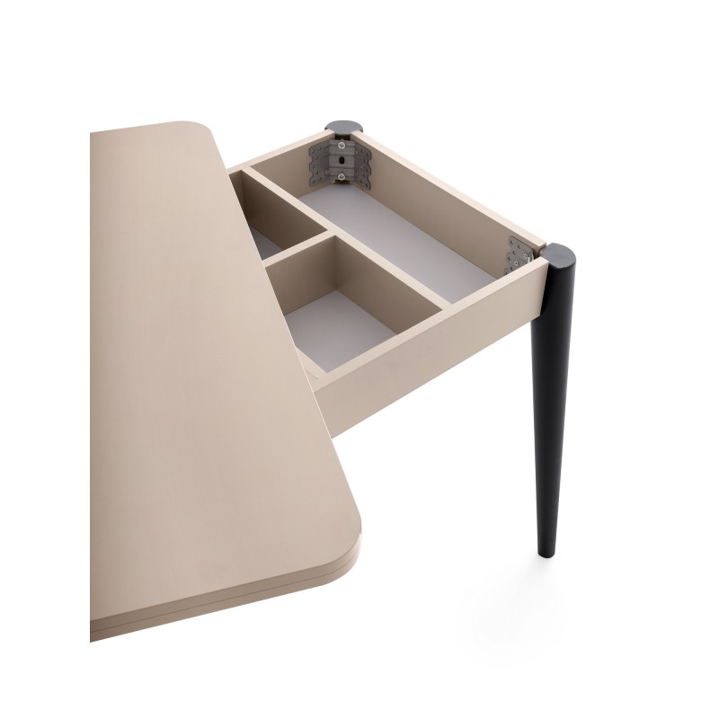 Extendable Dining Table Dolunay - 1285 Light Mocha