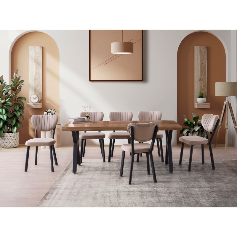 Dining Table Gala - 3022 Walnut