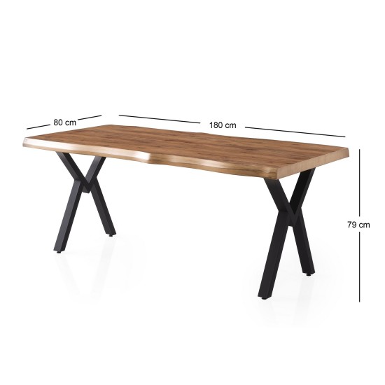 Dining Table Gala - 3022 Walnut Dining Table Gala - 3022 Walnut