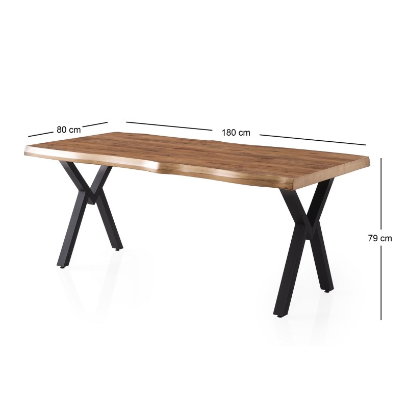 Dining Table Gala - 3022 Walnut