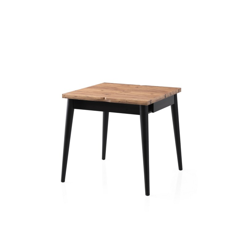 Επεκτεινόμενο Τραπέζι- Totem - 3043 - Χρώμα Atlantic Φυσικό Πεύκο -160x80x5εκ