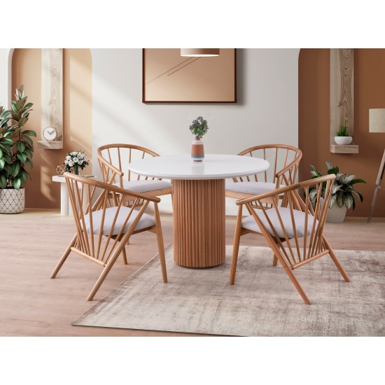 Dining Table Otantik - 3051 White
Walnut