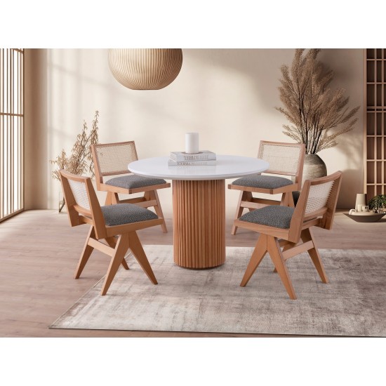 Dining Table Otantik - 3051 White
Walnut