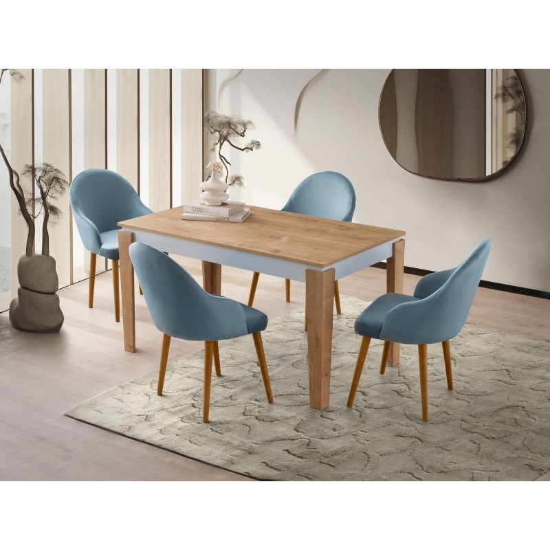 Dining Table Asos - 2971 Oak
White